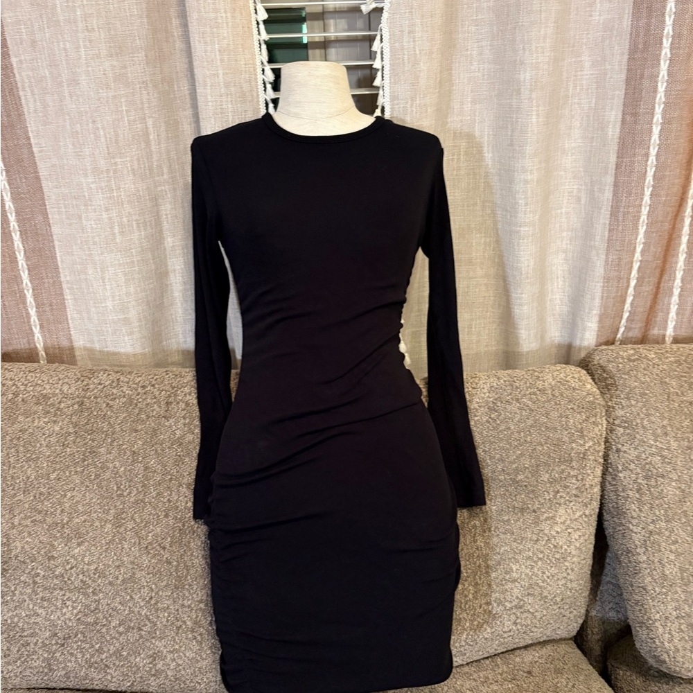 YNS Generic Classic Black Long Sleeve Dress